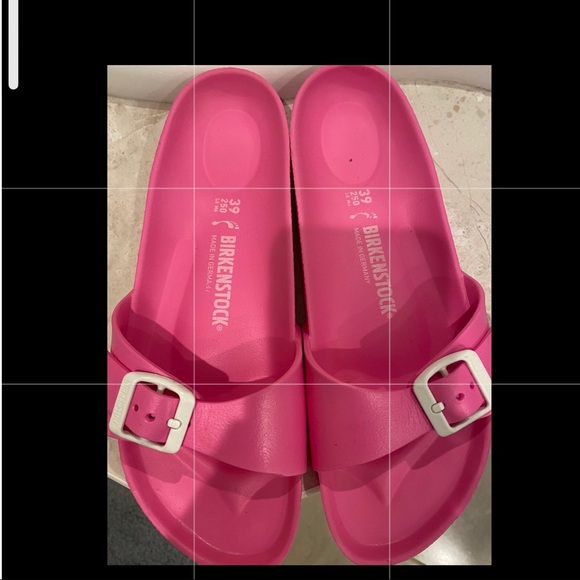 pink birkenstocks